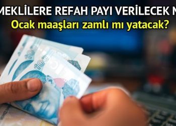 Emekli ocak 2024 maaşları artırımlı mı yatacak? Emekliye refah hissesi ya da seyyanen artırım verilecek mi, artırım oranı ne vakit belirli olacak?