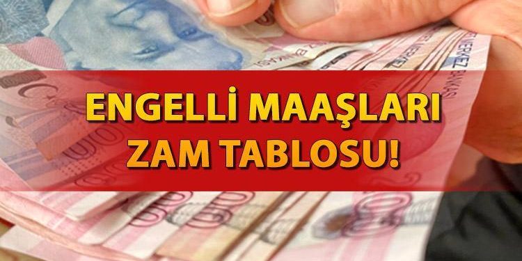 ENGELLİ AYLIĞI MAAŞ TABLOSU 2024 | Artırımlı engelli aylığı ne kadar oldu, yüzde kaç arttı? Tek tek hesaplandı!
