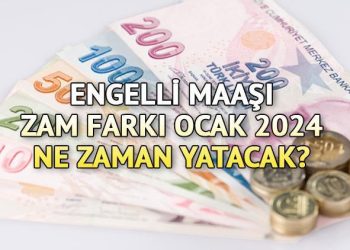 ENGELLİ AYLIĞI ÖDEMELERİ OCAK 2024 | Engelli maaşı yattı mı? Artırımlı engelli maaşı ne vakit yatacak, Ocak ayı farkı ayın kaçında hesaplara geçecek?