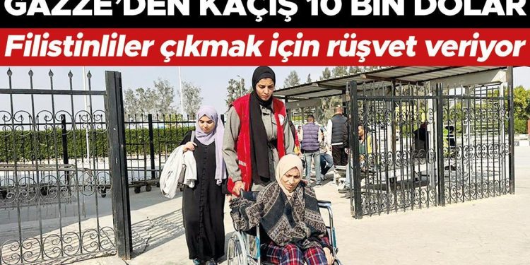 Filistinliler çıkmak için rüşvet veriyor! Gazze’den kaçış 10 bin dolar