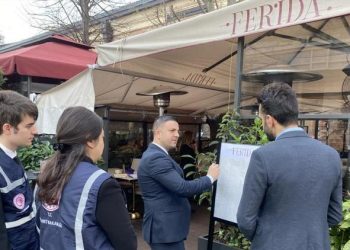 Fiyat tabelası asmayan işletmelere 2172 lira ceza