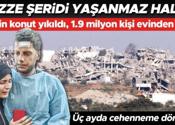 Gazze Şeridi yaşanmaz halde… Üç ayda cehenneme döndü
