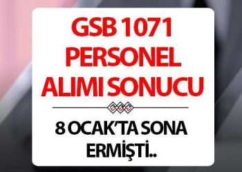 GSB 1071 İŞÇİ ALIMI SONUÇLARI: Gençlik Çalışanı müracaat sonuçları ne vakit açıklanacak?