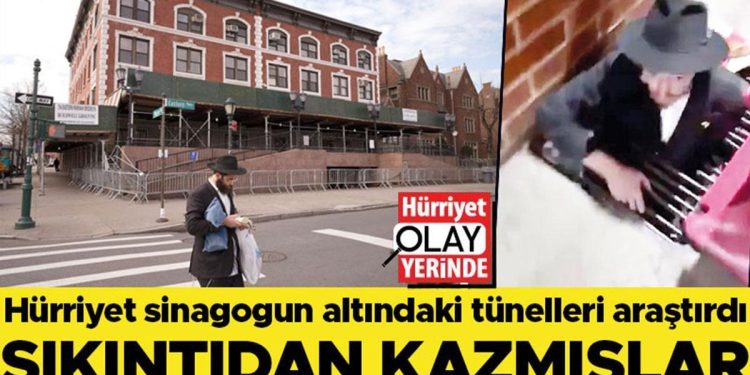 Hürriyet sinagogun altında kazılan tünelleri araştırdı: Kahırdan kazmışlar