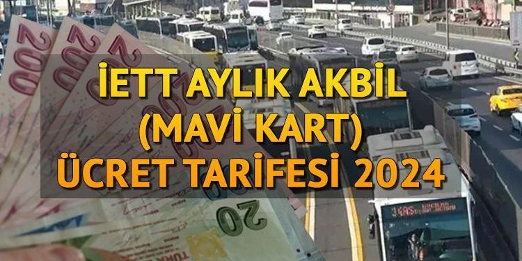 İETT MAVİ KART FİYATI 2024 (ZAMLI TUTAR) || Aylık abonman fiyatı ne kadar oldu, kaç TL arttı? İşte yeni tarife bilgisi…