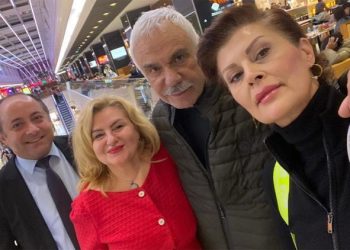 İhsan Taş son sinemasını dostlarıyla izledi