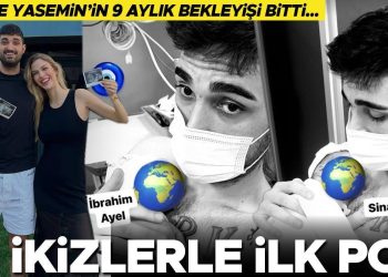 İkizler doğdu… İdo Tatlıses’ten oğulları ile birinci poz