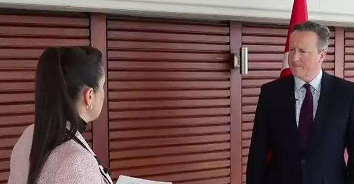 İngiltere Dışişleri Bakanı Cameron CNN TÜRK’te:  Gazze’de ateşkes sağlanmalı, esirler çıkarılmalı