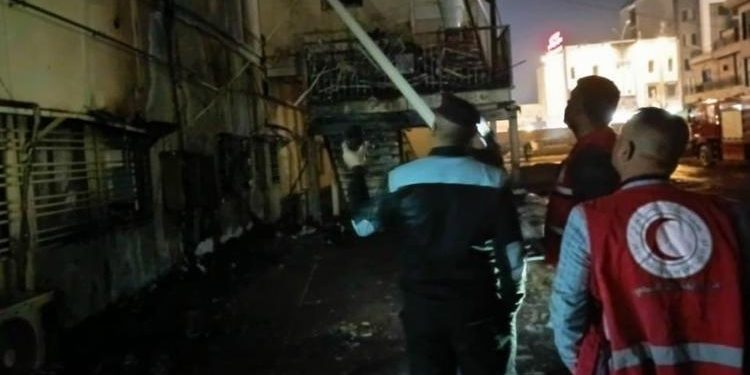 Irak’ta hastane yangını: 4 meyyit, 36 yaralı