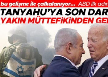 İsrail bu gelişme ile çalkalanıyor… ABD birinci adımı attı: Netanyahu’ya son darbe en yakın müttefikinden geldi