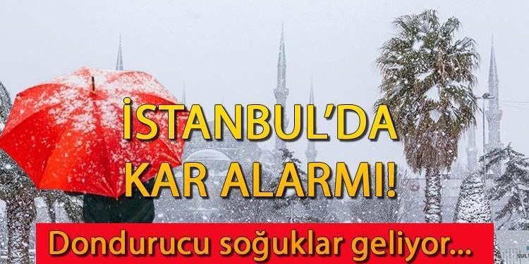 İstanbul’a kar ne vakit yağacak? Tarih verildi! Dondurucu soğuklar geliyor… İşte Meteoroloji hava durumu (5 günlük)