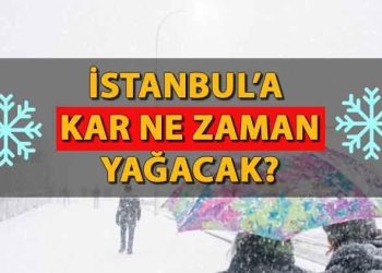 İstanbul’da kar ne vakit yağacak? 27-28 Ocak hafta sonu İstanbul’da kar yağışı var mı? Bolu, Düzce, Zonguldak, Bartın kar yağışı…