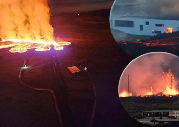 İzlanda cehennemi yaşıyor: Lavlar kasabaya ulaştı, meskenler alev aldı!