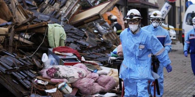 Japonya sarsıntısında can kaybı 110’a yükseldi