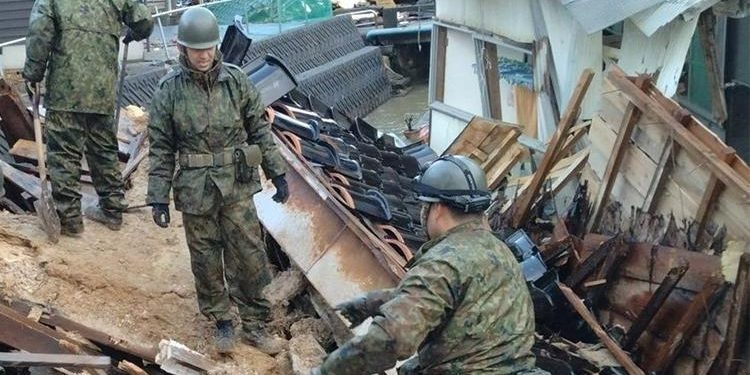 Japonya’da zelzelede can kaybı 128’e yükseldi