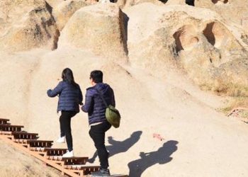 Kapadokya’ya yılbaşında büyük ilgi