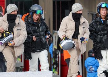 Karısından ayrılınca karalar bağlamıştı… Yeni aşkıyla kayak tatiline çıktı!