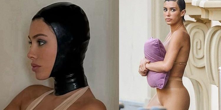 Karısının yarı çıplak pozlarını paylaştı: Onun zihnini denetim altında tutuyor