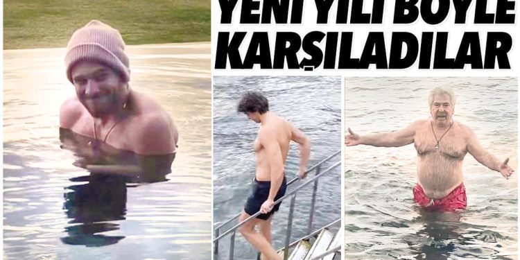 Kerem Bürsin… İbrahim Kutluay… Erdal Özyağcılar… Yeni yılı bu türlü karşıladılar