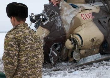 Kırgızistan’da askeri helikopter düştü: Can kaybı ve yaralılar var
