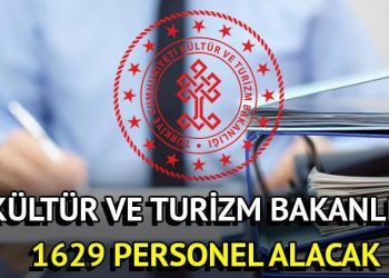 Kültür ve Turizm Bakanlığı 1629 işçi alımı 2024 | Kültür ve Turizm Bakanlığı kontratlı işçi alımı ne vakit yapılacak, müracaat koşulları neler? İşte kontenjan ve branş dağılımı!