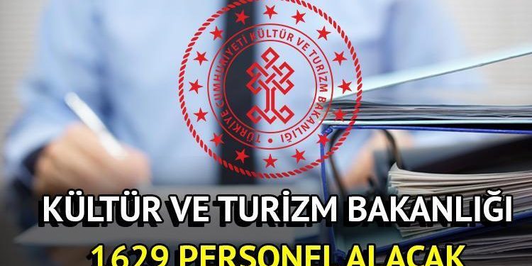 Kültür ve Turizm Bakanlığı 1629 işçi alımı 2024 | Kültür ve Turizm Bakanlığı kontratlı işçi alımı ne vakit yapılacak, müracaat koşulları neler? İşte kontenjan ve branş dağılımı!