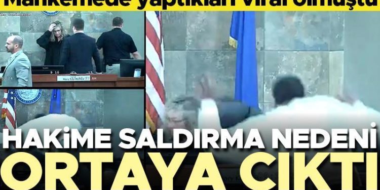 Mahkemede yaptıkları viral olmuştu… Hata makinesi çıktı!  Hakime işte bu yüzden saldırmış