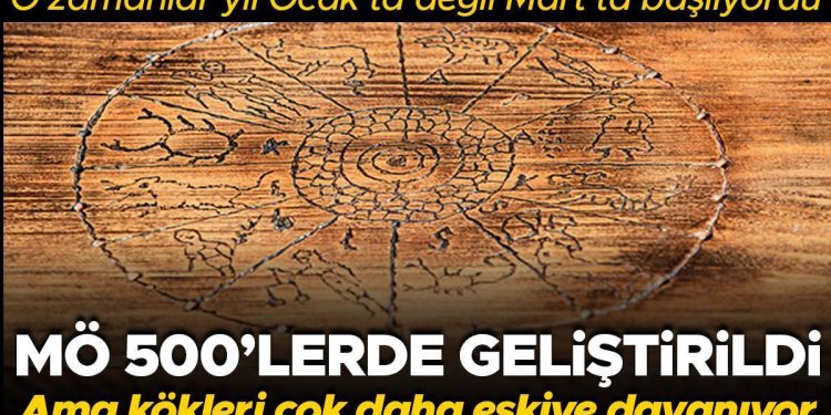 MÖ 500’lerde geliştirildi lakin kökleri çok daha eskiye dayanıyor… Bugün kullandığımız takvimin kısa tarihi