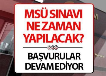 MSÜ İMTİHANI NE VAKİT? Ulusal Savunma Üniversitesi yeni devir öğrenci alımı başlıyor.. 2024 MSÜ başvurusu ne vakit bitecek?