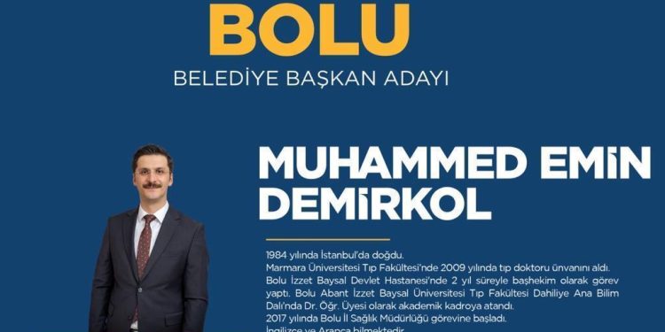 Muhammed Emin Demirkol kimdir? AK Parti Bolu Belediye Lideri adayı Muhammed Emin Demirkol’un biyografisi!