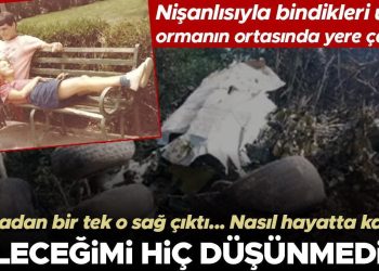 Nişanlısıyla bindikleri uçak ormanın ortasında yere çakıldı, kazadan bir tek o sağ çıktı! Pekala nasıl hayatta kaldı? ‘Öleceğimi hiç düşünmedim’
