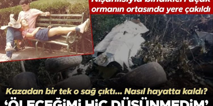 Nişanlısıyla bindikleri uçak ormanın ortasında yere çakıldı, kazadan bir tek o sağ çıktı! Pekala nasıl hayatta kaldı? ‘Öleceğimi hiç düşünmedim’