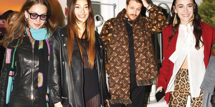 Nurgül Yeşilçay, Yasemin Allen, Dilan Çiçek Deniz…Ünlü oyuncular yeni yıl partisinde buluştu