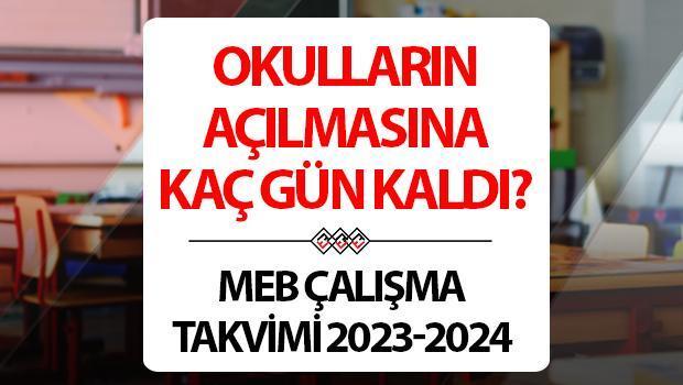 Okullar ne vakit açılacak, yarıyıl tatilinin bitmesine kaç gün kaldı? MEB 15 tatil ne vakit bitiyor? İşte 2023-2024 eğitim ve öğretim yılı çalışma takvimi!
