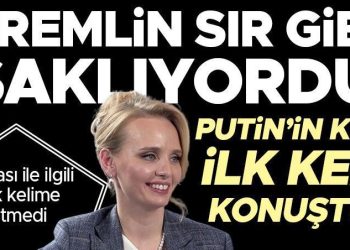 Putin’in sır üzere sakladığı kızı birinci defa konuştu: Babasından hiç bahsetmedi