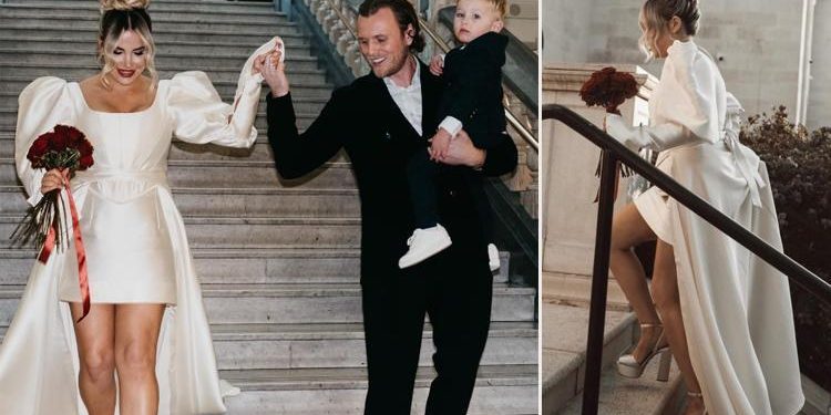 Set aşıkları evlendi: 2023’e karı- koca olarak başlamak istedik… Meskene masraf gitmez gelinliğimi çıkarıp pijama giydim