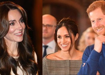 Sıhhat kelam konusu olunca düşmanlık unutuldu… Hastanede yatan Kate’e elti Meghan’dan ileti var!