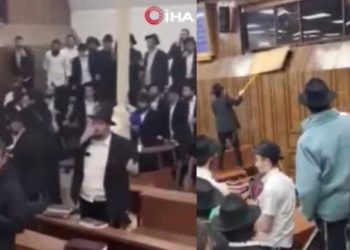 Sinagogda bulunan bilinmeyen tünel tansiyonu yükseltti: 10 kişi gözaltına alındı