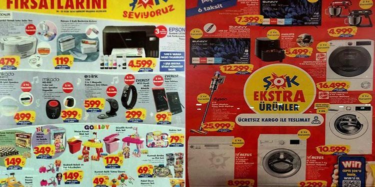ŞOK 20 Ocak Aktüel Eserler Kataloğu yayınlandı!  Airfryer, V15 Elektrikli Dikey Süpürge, akıllı bileklik, televizyon ve beyaz eşya eserleri satışa çıkıyor!