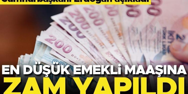 Son dakika… En düşük emekli maaşına artırım
