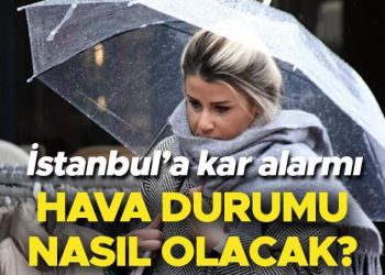 Son dakika hava durumu iddialarını Meteoroloji vilayet il yayınladı… Ağır kar ve sağanak uyarısı! Bugün (12 Ocak) hava nasıl olacak? İstanbul’da yağmur var mı?
