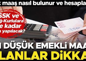 Son dakika… Kök maaş nasıl bulunur? Emekli maaşlarına ne kadar artırım yapılacak? En düşük emekli maaşı iddiaları… İşte tüm ayrıntılar…
