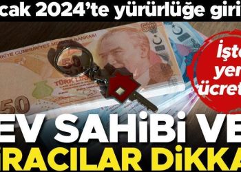 Son dakika… Konut sahibi ve kiracılar dikkat! Fiyatlar belirli oldu… Karar Resmi Gazete’de yayımlandı