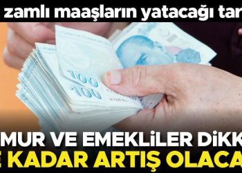 Son dakika… Memur ve emekliler dikkat! İşte artırımlı maaşların yatacağı tarih… Ne kadar artırım verilecek?