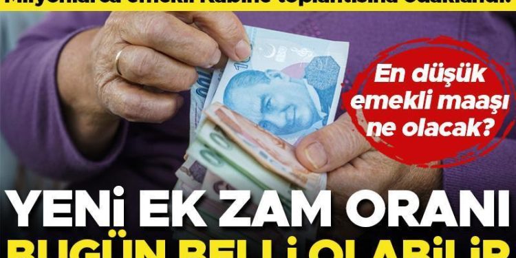 Son dakika… Milyonlarca emekli Kabine toplantısına odaklandı! Yeni artırım oranı bugün muhakkak olabilir… İşte en düşük emekli maaşı iddiaları