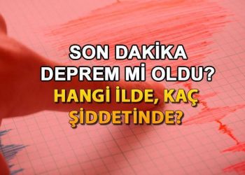 Son dakika sarsıntı mi oldu? 20 Ocak bugün zelzele mi oldu, nerede? Kandilli Rasathanesi ve AFAD yeni sarsıntı bilgisi!