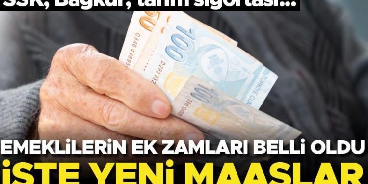 Son dakika… SSK, Bağ-Kur ve tarım emeklileri dikkat! Yeni artırımlar muhakkak oldu… İşte kuruşu kuruşuna hesaplamalar