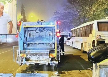 Taksinin çarptığı paklık çalışanı hayatını kaybetti