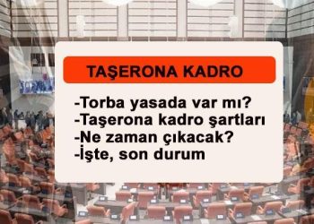 TAŞERON ÇALIŞANA TAKIM ÇIKACAK MI 2024, NE VAKİT? Taşerona takım koşulları neler, kimlere verilecek? Son dakika 90 bin taşerona takım için gözler TBMM’de…