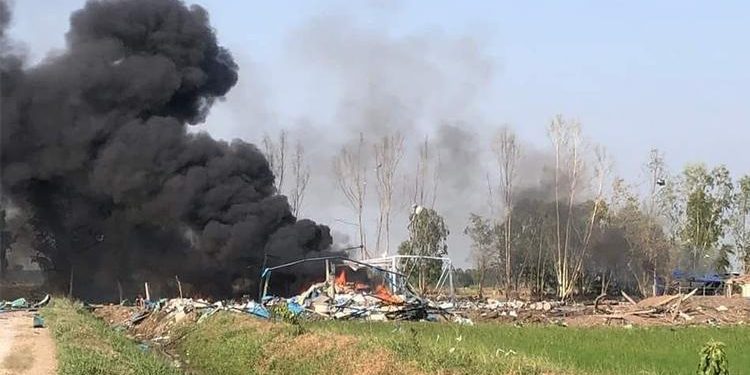 Tayland’da facia… Havai fişek fabrikasında patlama: 23 meyyit